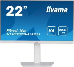 iiyama LED-Monitor ProLite XUB2294HSU-W2 - 54.5 cm (22") - 1920 x 1080 Full HD