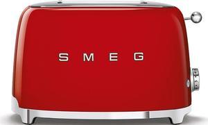 SMEG TOASTER 2X2 50´ STYLE RED TSF01RDEU