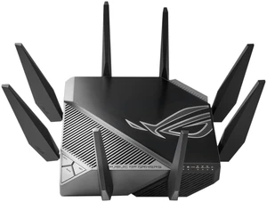 ASUS ROG Rapture GT-AXE11000 - Wireless router - 4-port switch - GigE, 2.5 GigE - WAN ports: 2 - Wi-Fi 6E - Wi-Fi 6 - Mu ASUS ROG Rapture GT-AXE11000 - Wireless router - 4-port switch - GigE, 2.5 GigE - WAN ports: 2 - Wi-Fi 6E - Wi-Fi 6 - Mu