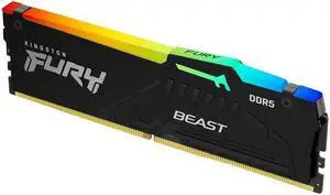 KINGSTON 32GB 5200MT/s DDR5 CL40 DIMM FURY Beast Black RGB
