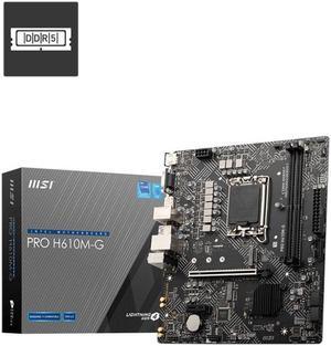 MSI PRO H610M-G motherboard Intel H610 LGA 1700 micro ATX