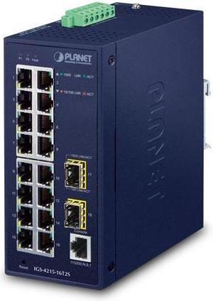 IP30 Industrial L2/L4 16-Port