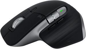 Logitech MX Master 3 for Mac  Mouse  laser  7 buttons  wireless  Bluetooth 24 GHz  USB wireless receiver  space