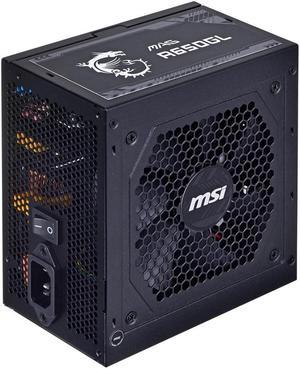 MSI MAG A650GL 650 W 120 mm 80 PLUS Gold power supply