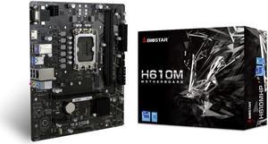 Biostar H610MHP motherboard Intel H610 LGA 1700 micro ATX