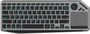 Techly ICTB9801TB keyboard Universal RF Wireless + Bluetooth QWERTY US English Black