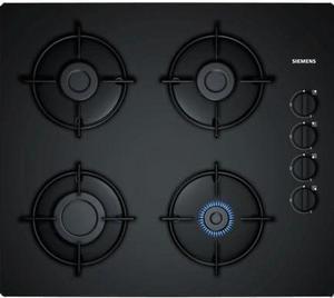 Siemens EO6B6PB10 hob Black Built-in Gas 4 zone(s)