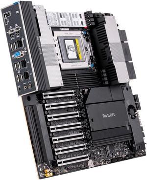 ASUS PRO WS WRX90E-SAGE SE AMD WRX90 Threadripper PRO, 2 x Intel X7100-AT2 dual 10Gb + 1x RTL8211F 1Gb/ USB 3.2 Gen2 x6,