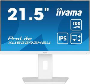 iiyama LED-Display ProLite XUB2292HSU-W6 - 55.9 cm (22") - 1920 x 1080 Full HD