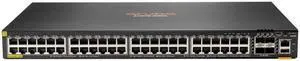 HPE Aruba 6200F 48G Class4 PoE 4SFP+ 370W Switch - Switch - L3 - Managed - 48 x 10/100/1000 (PoE+) + 4 x 1 Gigabit / 10