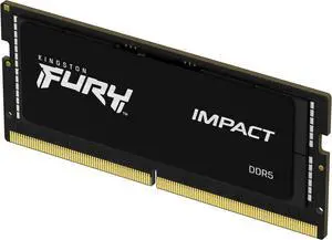 Kingston FURY Impact 16GB 262-Pin DDR5 SO-DIMM DDR5 5600 (PC5 44800) Memory (Notebook Memory) Model KF556S40IB-16 - OEM