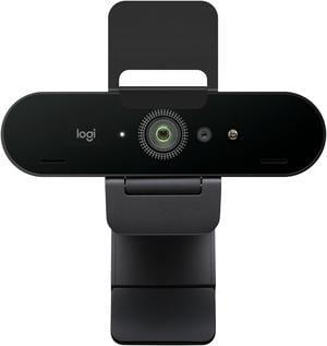 Logitech BRIO STREAM - Web camera - colour - 4096 x 2160 - 1080p, 4K - audio - USB