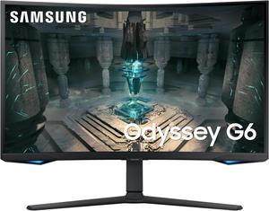 81,3cm/32'' (2560x1440) Samsung Odyssey G6 S32BG650EU 16:9 1ms 2xHDMI DisplayPort VESA Pivot Speaker QHD 240Hz Curved Gaming Black