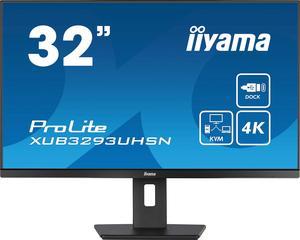 iiyama LED-Display XUB3293UHSN-B5 - 80 cm (31.5") - 3840 x 2160 4K Ultra HD