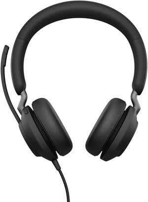 Jabra Evolve2 40 SE UC Stereo - Headset - on-ear - wired - USB-C - noise isolating - Optimised for UC