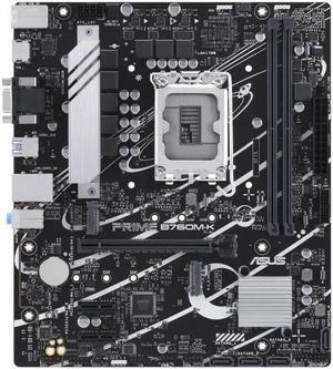 ASUS Mainboard PRIME B760MK  micro ATX  Socket LGA1700  Intel B760