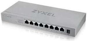 XMG-105 5 Ports 2,5G + 1 SFP+, 4 ports 70W total PoE++ Desktop MultiGig unmanaged Switch