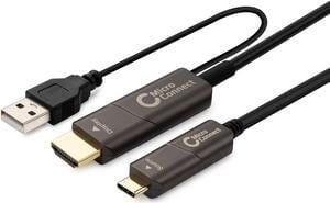 USB-C HDMI fiber cable 10m