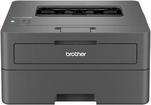 Brother HL-L2400D Compact Monochrome Laser Printer, Duplex, USB-connected, clear, sharp black & white printing