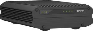 QNAP TS-i410X - NAS server - 4 bays - SATA 6Gb/s - RAID RAID 0, 1, 5, 6, 10, JBOD - RAM 8 GB - 10 Gigabit Ethernet - iSC