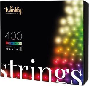 TWINKLY Strings 400 Special Edition (TWS400SPP-BEU) Smart Christmas tree lights 400 LED RGB+W 32 m