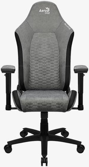 Aerocool Crown AeroSuede Universal gaming chair Padded seat Stone Grey