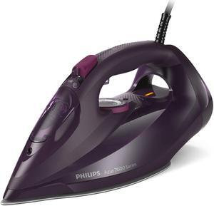 Philips 7000 series DST7061/30 iron Steam iron SteamGlide Elite soleplate 3000 W Purple