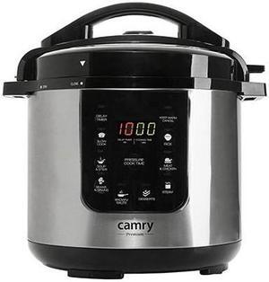 Camry CR 6409 multi cooker 6 L 1000 W Black,Stainless steel