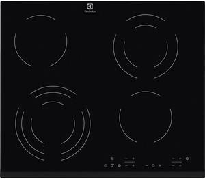 Electrolux EHF6343FOK hob Black Built-in 60 cm Ceramic 4 zone(s)