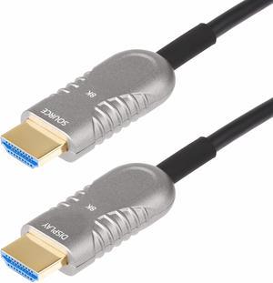 30FT (9.1M) HDMI 2.1 HYBRID ACTIVE OPTICAL CABLE (AOC), CMP, PLENUM RATED, ULTRA