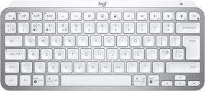 Logitech MX Keys Mini - Keyboard - backlit - Bluetooth - QWERTY - UK - pale grey