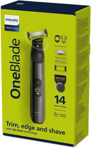 Philips OneBlade Pro Foil shaver Trimmer Chrome