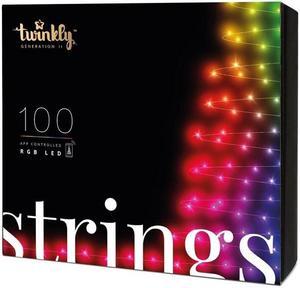 TWINKLY Strings 100 (TWS100STP-BEU) Smart Christmas tree lights 100 LED RGB 8 m