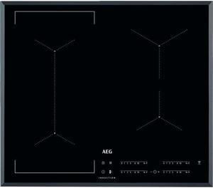 AEG IKE64441FB Black Built-in 60 cm Zone induction hob 4 zone(s)