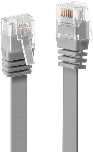 1M CAT6 U/UTP FLAT GIGABIT NETWORK CABLE GREY