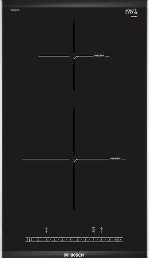 Bosch PIB375FB1E hob Black, Stainless steel Built-in Zone induction hob 2 zone(s)