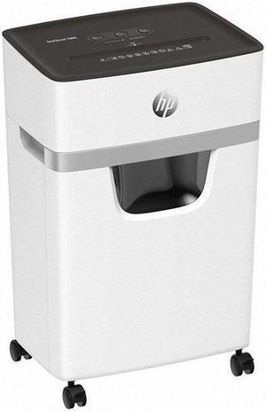 HP ONESHRED 10MC shredder, micro cut, P-5, 10 card, 20l, light grey