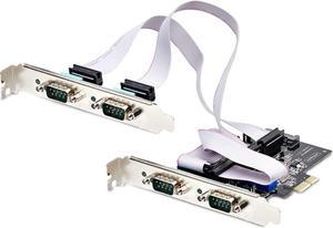 StarTech.com 4-Port serial PCIe expansion card PS74ADF-SERIAL-CARD