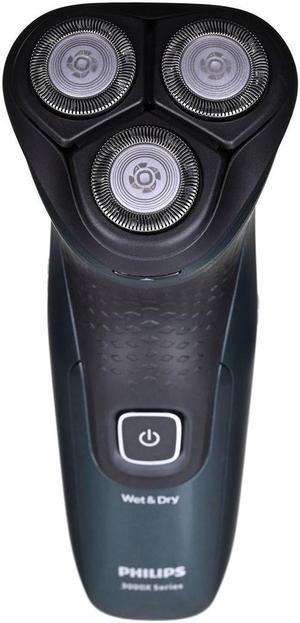 Philips X3052/00 men's shaver Rotation shaver Trimmer Black, Green