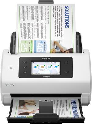 Epson WorkForce DS-800WN - Document scanner - Duplex - A4/Legal - 600 dpi x 600 dpi - up to 50 ppm (mono) / up to 50 ppm