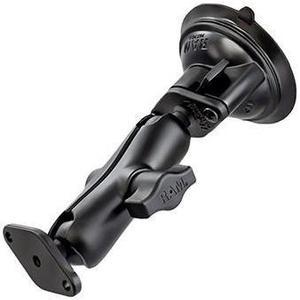 RAM Twist-Lock Suction Cup Double Ball Mount