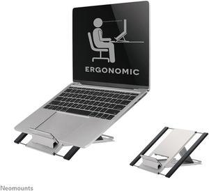 NewStar Portable Laptop and Tablet Desk Stand - Silver - Stand for notebook / tablet - neoprene - silver - screen size: