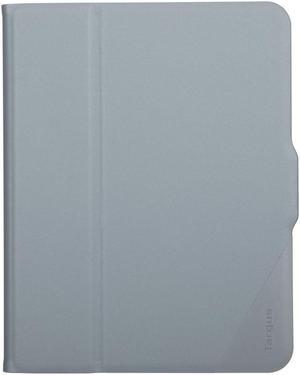 Targus VersaVu - Flip cover for tablet - 360 rotating - polyurethane, thermoplastic polyurethane (TPU) - silver - 10.9"