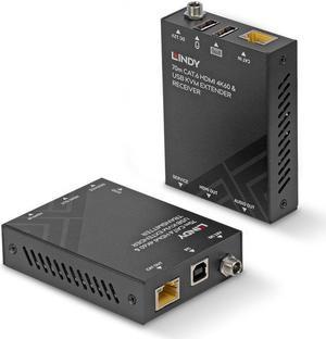 LINDY - transmitter and receiver - KVM / audio / USB extender