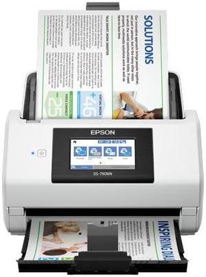 Epson WorkForce DS-790WN - Document scanner - Duplex - A4/Legal - 600 dpi x 600 dpi - up to 45 ppm (mono) / up to 45 ppm