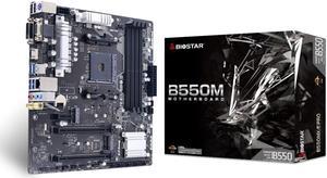 Biostar B550MX/E PRO motherboard AMD B550 Socket AM4 micro ATX