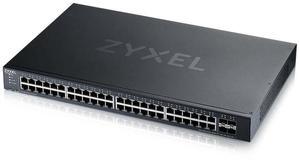 Zyxel GS1935 Series XGS1935-52 - Switch - L3 Lite - smart - 48 x 10/100/1000 + 4 x 10 Gigabit SFP+ (uplink) - rack-mount
