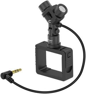 DJI Pocket 2 Microphone Mount For Cold/Hot Shoe Mics for 3.5mm Mic Adapter  Osmo