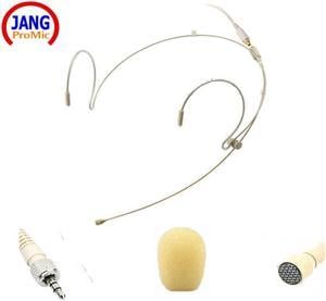 Top Quality Ultralight Hidden Headset Microphone Condenser Microfone for Sennheiser Wireless System TRS 3.5mm Screw Jack (1pcs)