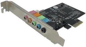 PCI Express PCI-E 5.1 channels CMI8738 Audio Sound Card support win7 win8